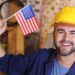 US immigrant working legally with employer's green card